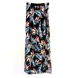 Palm Leaf Maxi Skirt